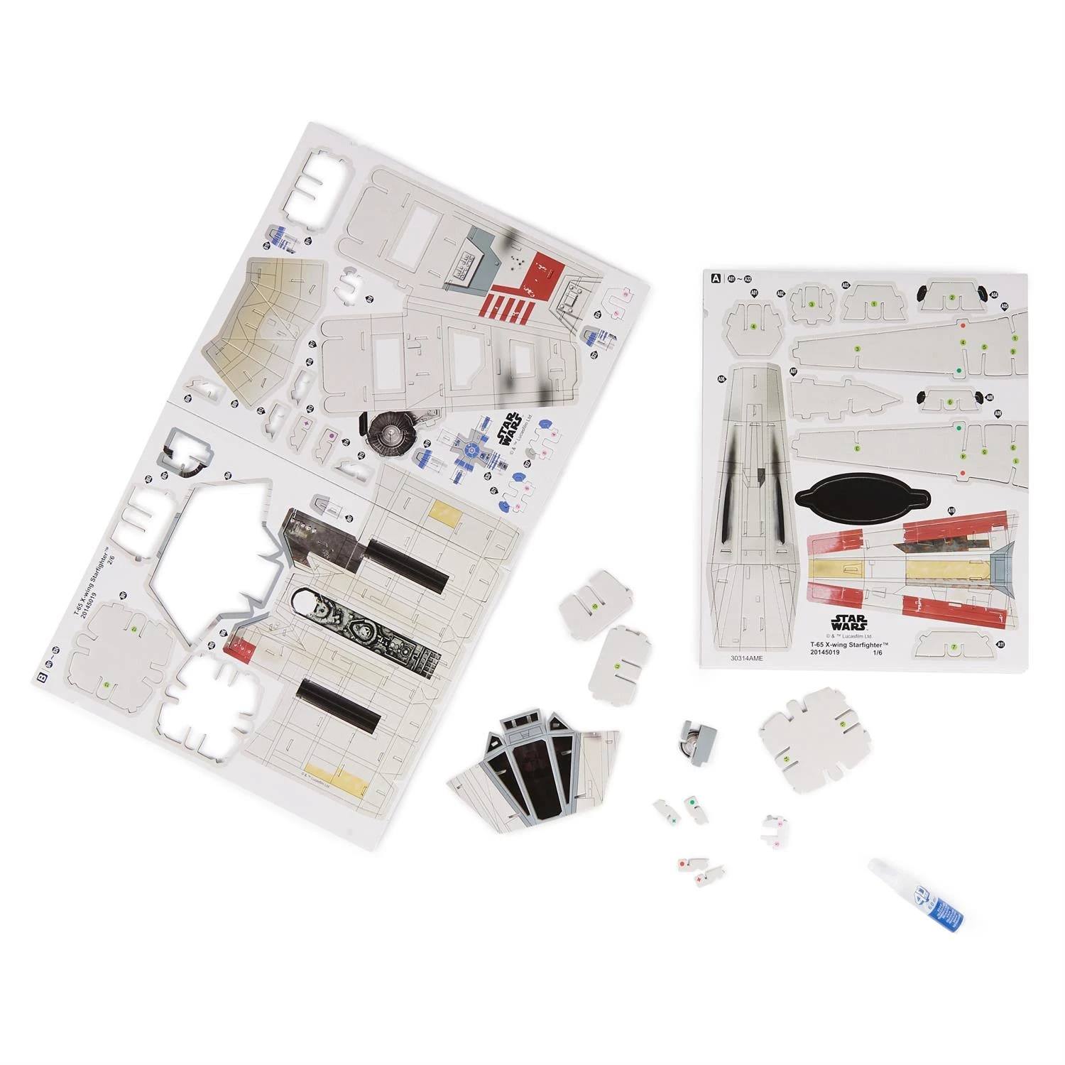 SpinMaster 4D Build Star Wars T-65 Wing Star Fighter 5 SpinMaster 4D Build Star Wars T-65 Wing Star Fighter - Image 3