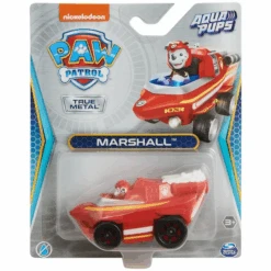 SpinMaster Paw Patrol True Metal - Aqua Pups Marshall Diecast Car