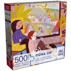 SpinMaster Fiona Lee Cozy Country Coffee - 500 Piece Puzzle