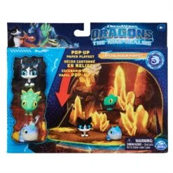 SpinMaster DreamWorks Dragons Crystal Realm Pop-Up Playset