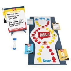 SpinMaster Beat The Parents Ultimate Family Showdown Board Game -SpinMaster bd7arft4pl1jg3oref9v