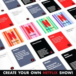 SpinMaster Netflix Trending Now Card Game -SpinMaster bqghubauyarrguhphoab