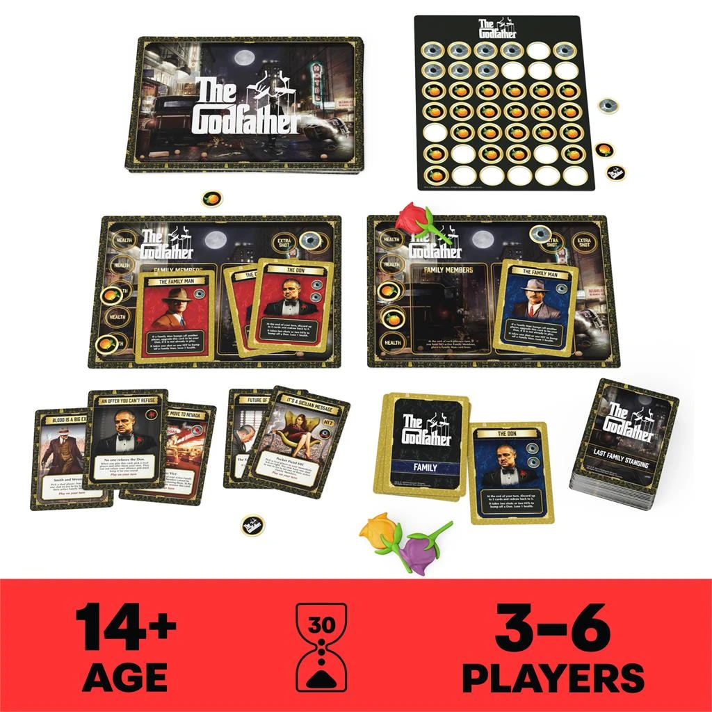 SpinMaster The Godfather Party Card Game 4 SpinMaster The Godfather Party Card Game - Image 2