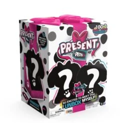 SpinMaster Present Pets - Fancy Puppy Interactive Plush Pet Toy -SpinMaster ee1vh53uhdhbj4vmkhms