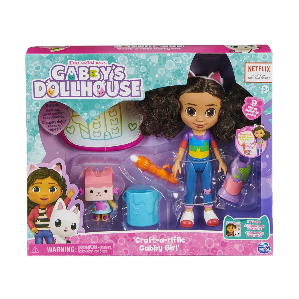 SpinMaster Gabby's Dollhouse Craft-A-Riffic Gabby Girl