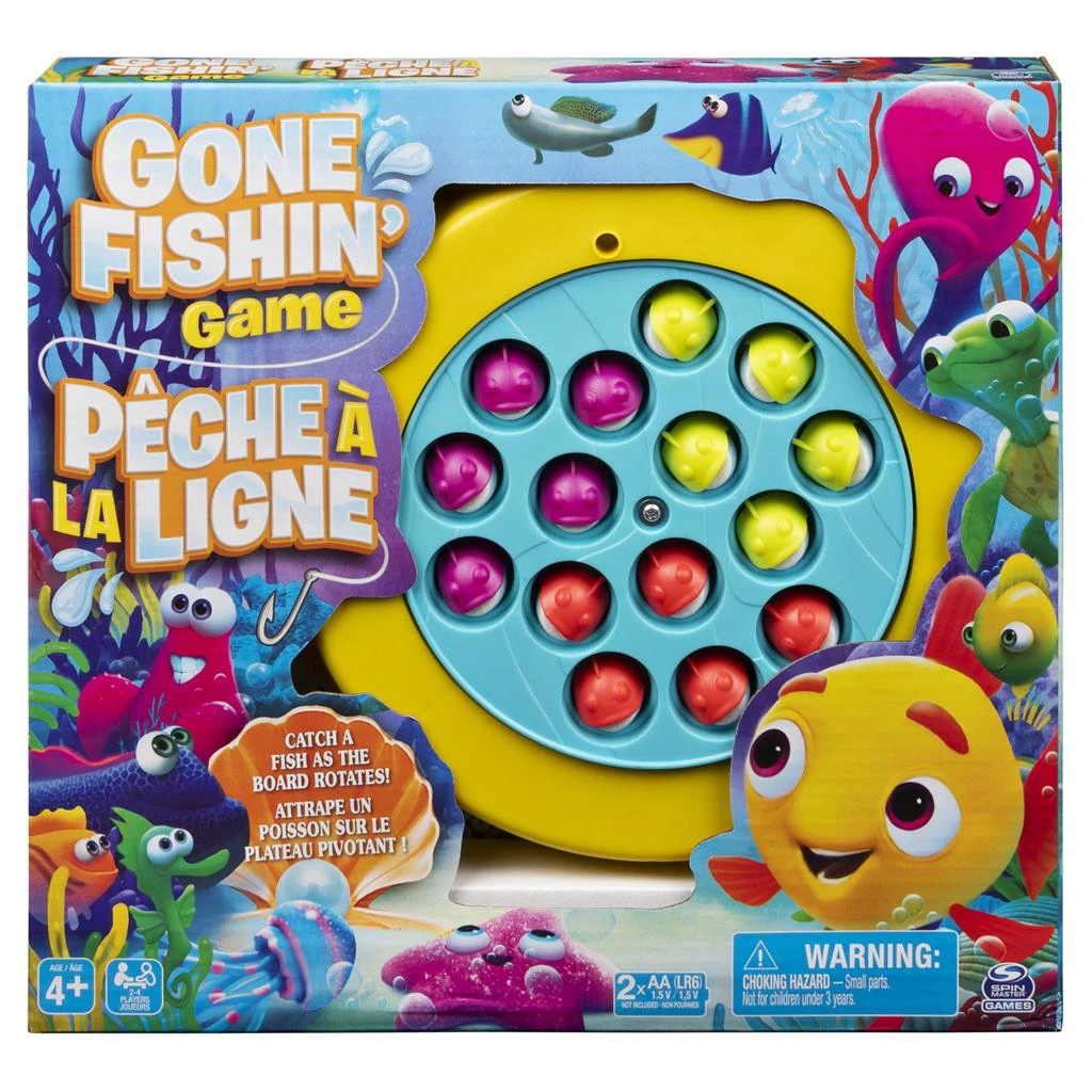 SpinMaster Gone Fishing Game 3 SpinMaster Gone Fishing Game