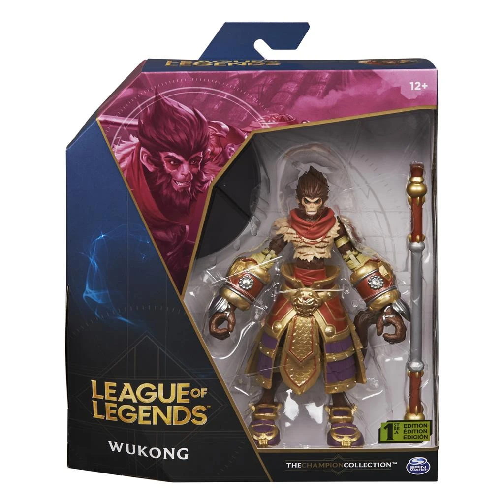 SpinMaster League Of Legends Figurine - Wukong The Monkey King 4 SpinMaster League Of Legends Figurine - Wukong The Monkey King - Image 2