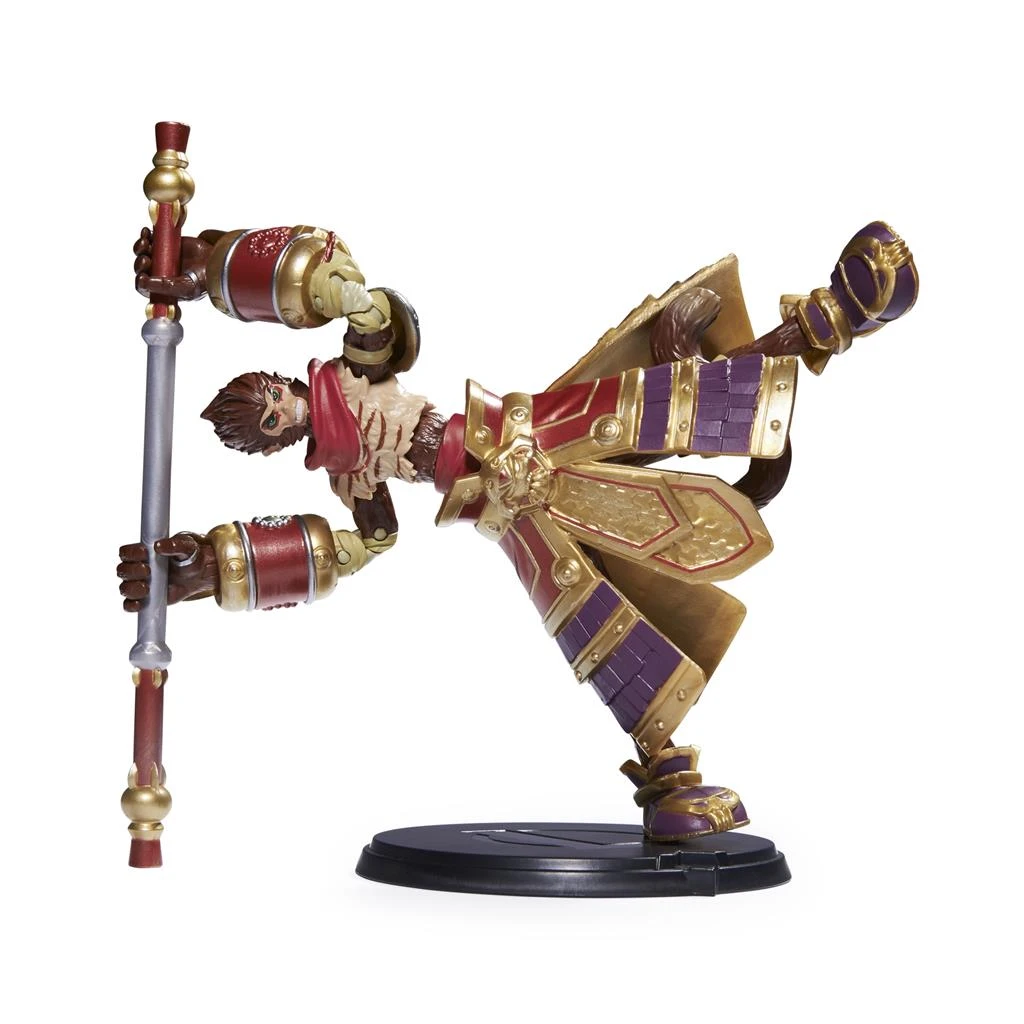 SpinMaster League Of Legends Figurine - Wukong The Monkey King 6 SpinMaster League Of Legends Figurine - Wukong The Monkey King - Image 4