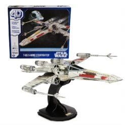 SpinMaster 4D Build Star Wars T-65 Wing Star Fighter
