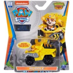 SpinMaster Paw Patrol True Metal - Rubble Dino Rescue Diecast Car