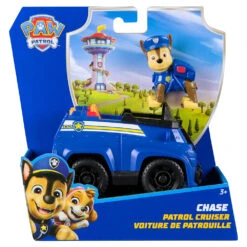 SpinMaster Paw Patrol Rescue Vehicle And Character - Chase And Patrol Cruiser