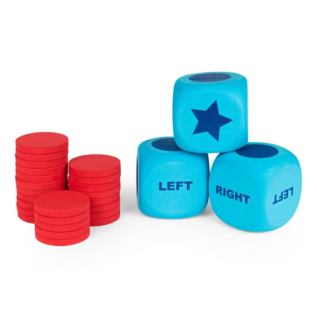 SpinMaster Left-Center-Right GIANT Edition 4 SpinMaster Left-Center-Right GIANT Edition - Image 2