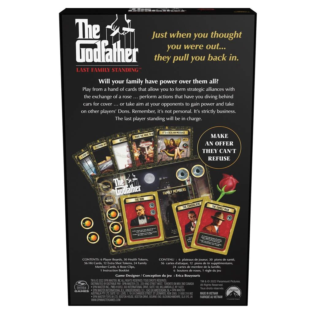 SpinMaster The Godfather Party Card Game 7 SpinMaster The Godfather Party Card Game - Image 5