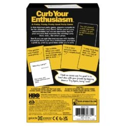 SpinMaster Curb Your Enthusiasm - A Pretty, Pretty, Pretty Good Party Game -SpinMaster xqu4fsclef5gthkkh7j8