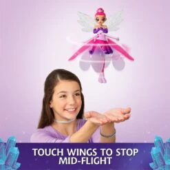 SpinMaster Crystal Flyers Magical Flying Fairy With Crystal Wings -SpinMaster ycamwlyucu5opfsvce83
