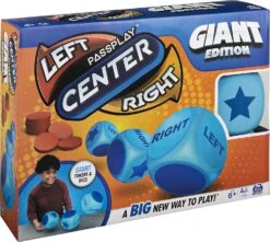 SpinMaster Left-Center-Right GIANT Edition 10 SpinMaster Left-Center-Right GIANT Edition -SpinMaster z997d8dck4lwv4u698lj